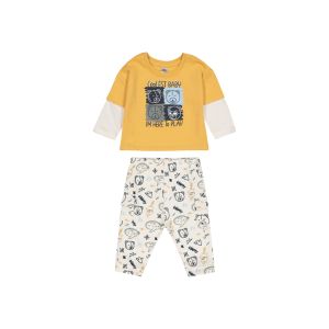 Baby Graffiti Bear Fleece Set