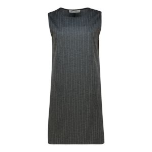 Real Pinstripe Mini Dress