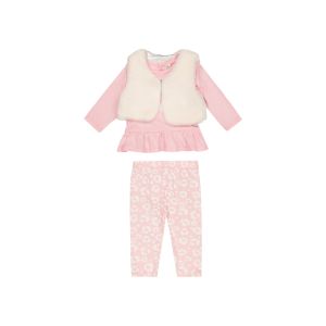Baby Girl Fur Tiger Set 3 Piece