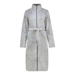 Textured Zip Up Gown