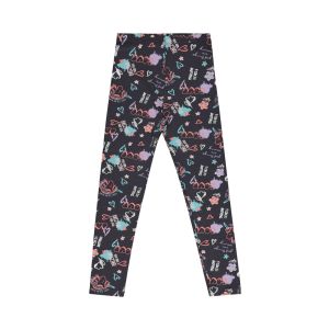 Older Girl Foil Printed Legging