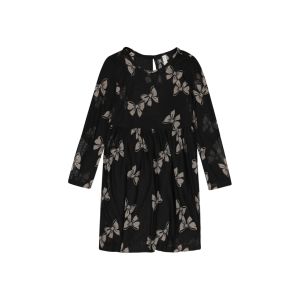 Younger Girl Bow Mesh Dress