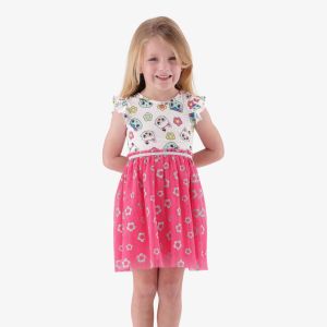 Younger Girl Gabby Mesh Dress