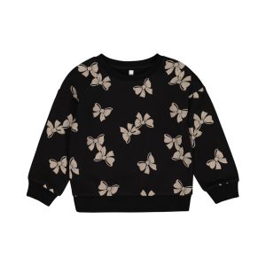 Older Girl Printed Fleece Top