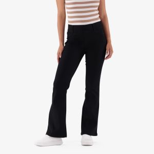 Real Pull On Bootleg Denim Jeans