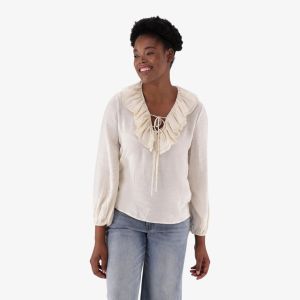Real Ruffle Blouse