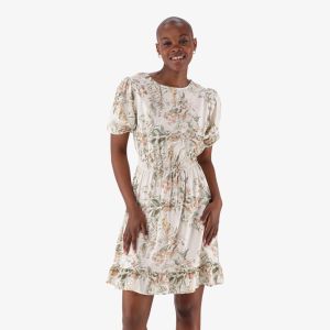 Real Printed Swing Dress
