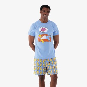 Men Simpsons Pajama Set