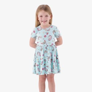 Younger Girl Unicorn Butterfly Dress