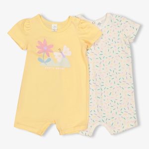Baby Girl Spring Romper 2pk