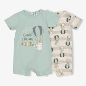 Baby Aunty Best Friend Romper 2pk