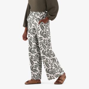 Real Printed Wide Leg Pants