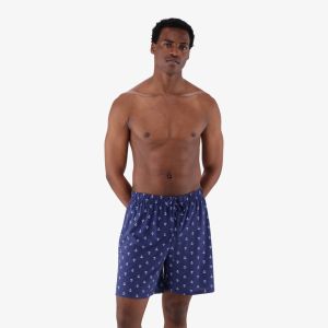 Mens Printed Pajama Shorts