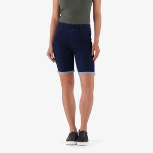 Real Pull-On Denim Shorts