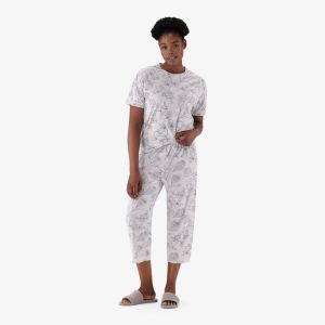 Real Cropped Pajama Set