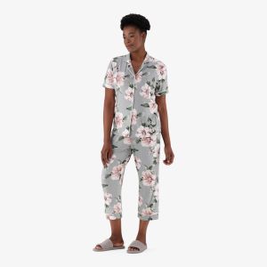 Real Cropped Pajama Set