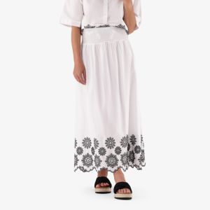 Real Hem Detail Skirt