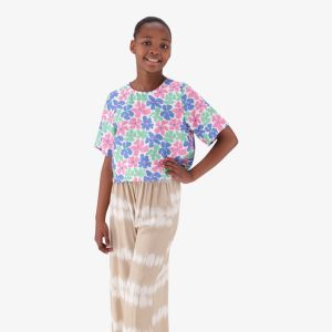 Older Girl Button Back Top