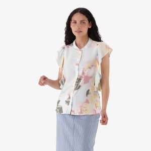Real Flutter Sleeve Shirt