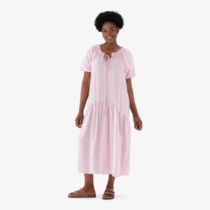 Real Trapeze Tie Dress