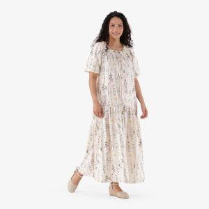 Real Trapeze Tie Dress