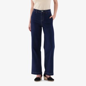 Real Wide Leg Denim Jeans