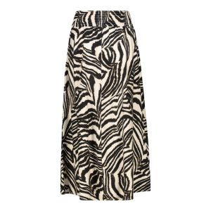 Printed Shirred Maxi Skirts
