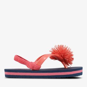 Younger Girl Pom Pom Flip Flop