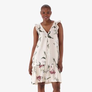 Real Frill Tie Back Dress