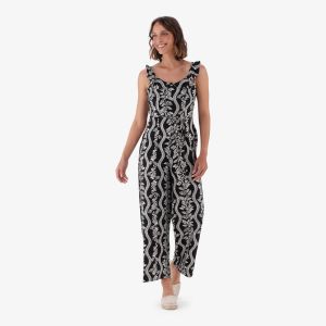 Real V-Neck Jumpsuit