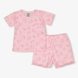 Baby Girl Breakfast Pajama Set