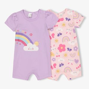 Baby Girl Romper 2pk
