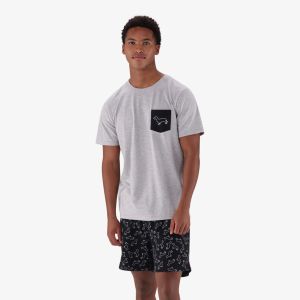 Mens Dog Print Pajama Set