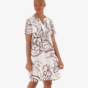 Real Printed T-Shirt Dress