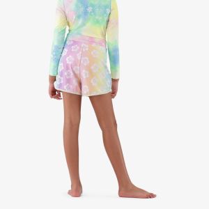 Older Girl Flower Swim Shorts