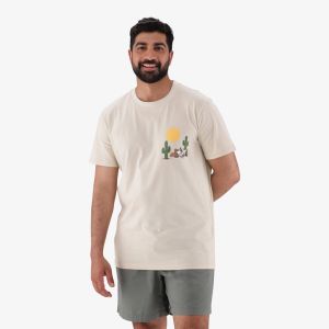 Mens Rodeo Snoopy Print Tee