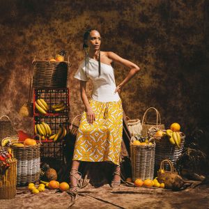 Alizwa Sibawu x PnP Clothing Drop Waist Dress