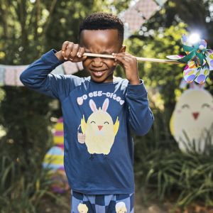 Younger Boys Easter Pajama Set