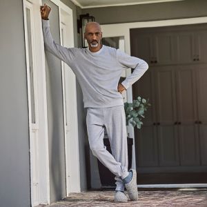 Mens Waffle Pyjama Set