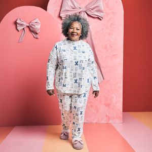 Printed Floral Pajama Set