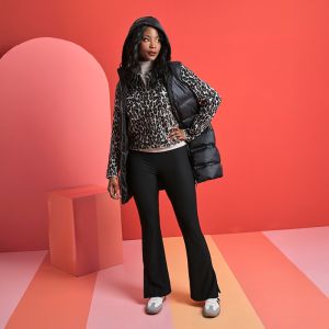 Longer Length Sleeve Less Puffer