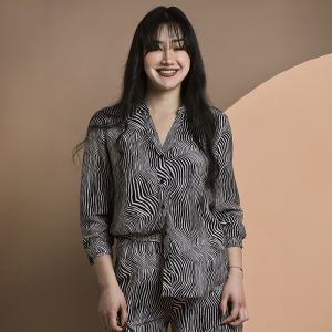 Printed Woven Top