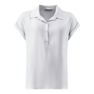 Short Sleeve Viscose Popover