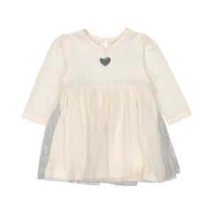 Girls Heart Mesh Dress