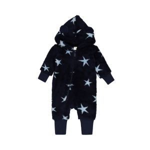 Baby Star Printed Fleece Onesie