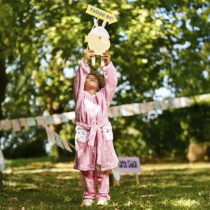 Younger Girl Bunny Gown