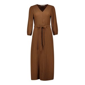 Real Printed Crinkle  Midi Dress