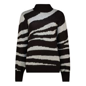 Zebra Swirl Sweater