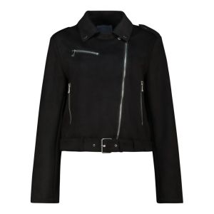 Suede Biker Jacket