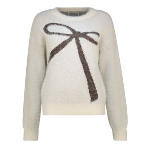 Fluffy Bow Sweater